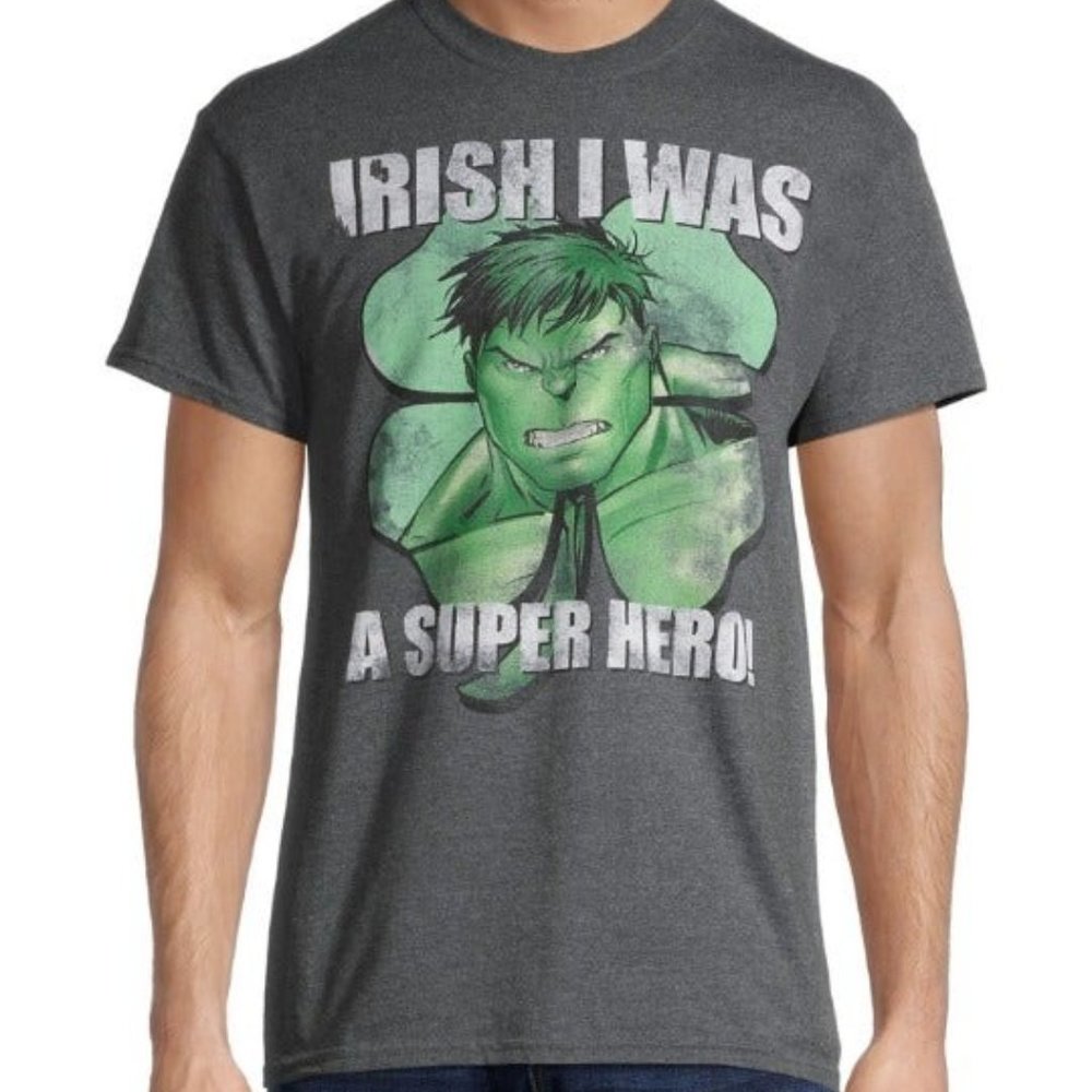 The Incredible Hulk Men's St Patrick's Day Tee